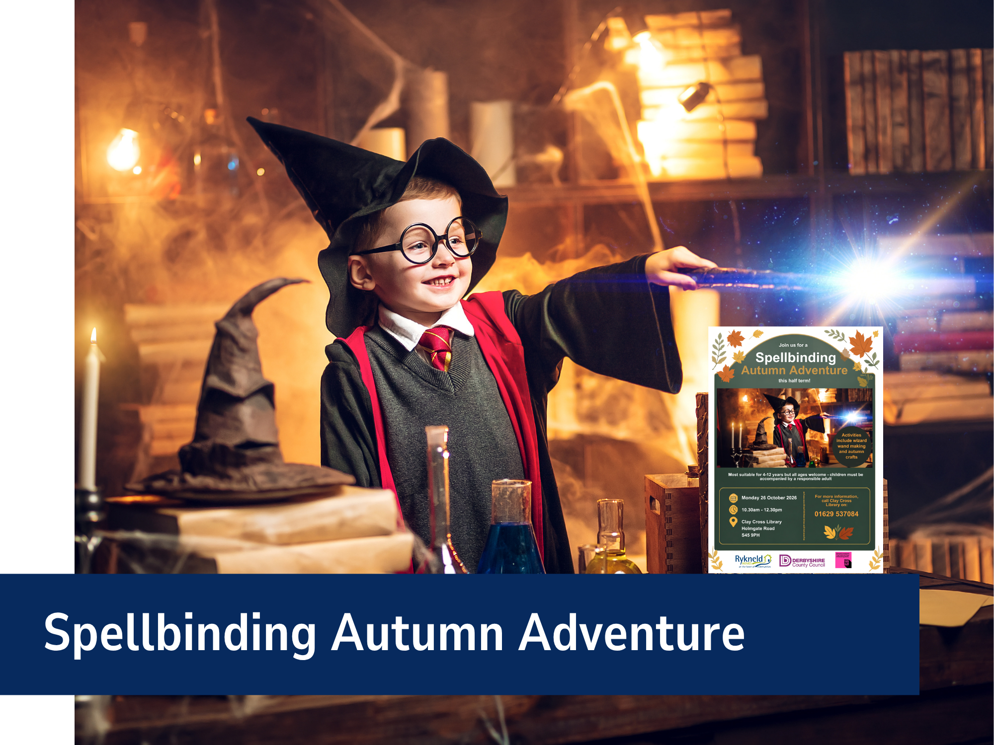 Spellbinding Autumn Adventure Banner