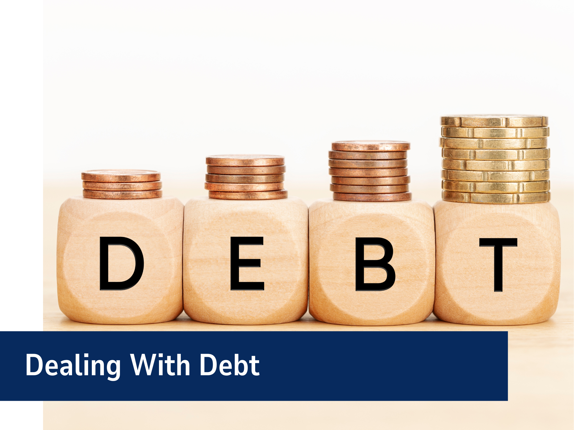 Dealing With Debt Banner