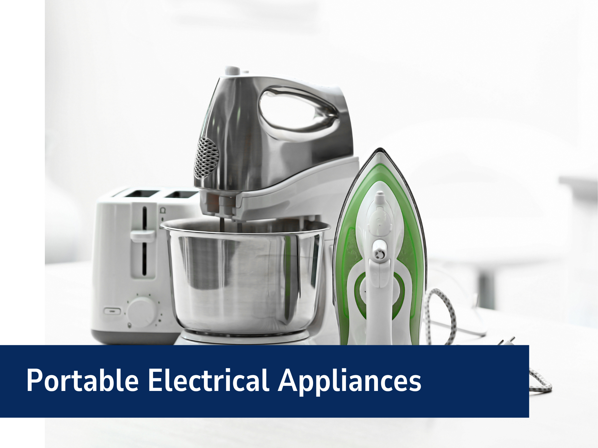 Portable Electrical Appliances Banner