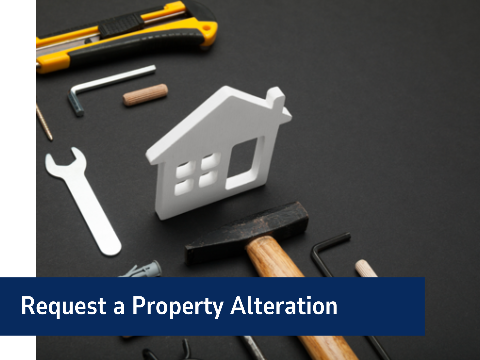 Request A Property Alteration Banner