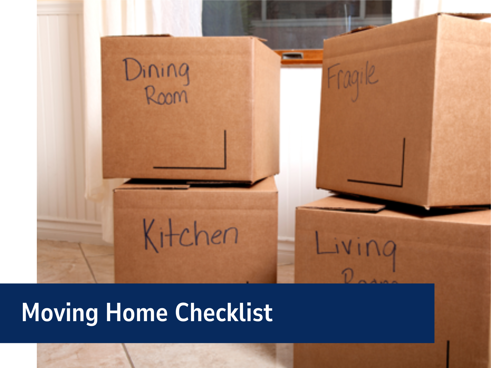 Moving Home Checklist Banner