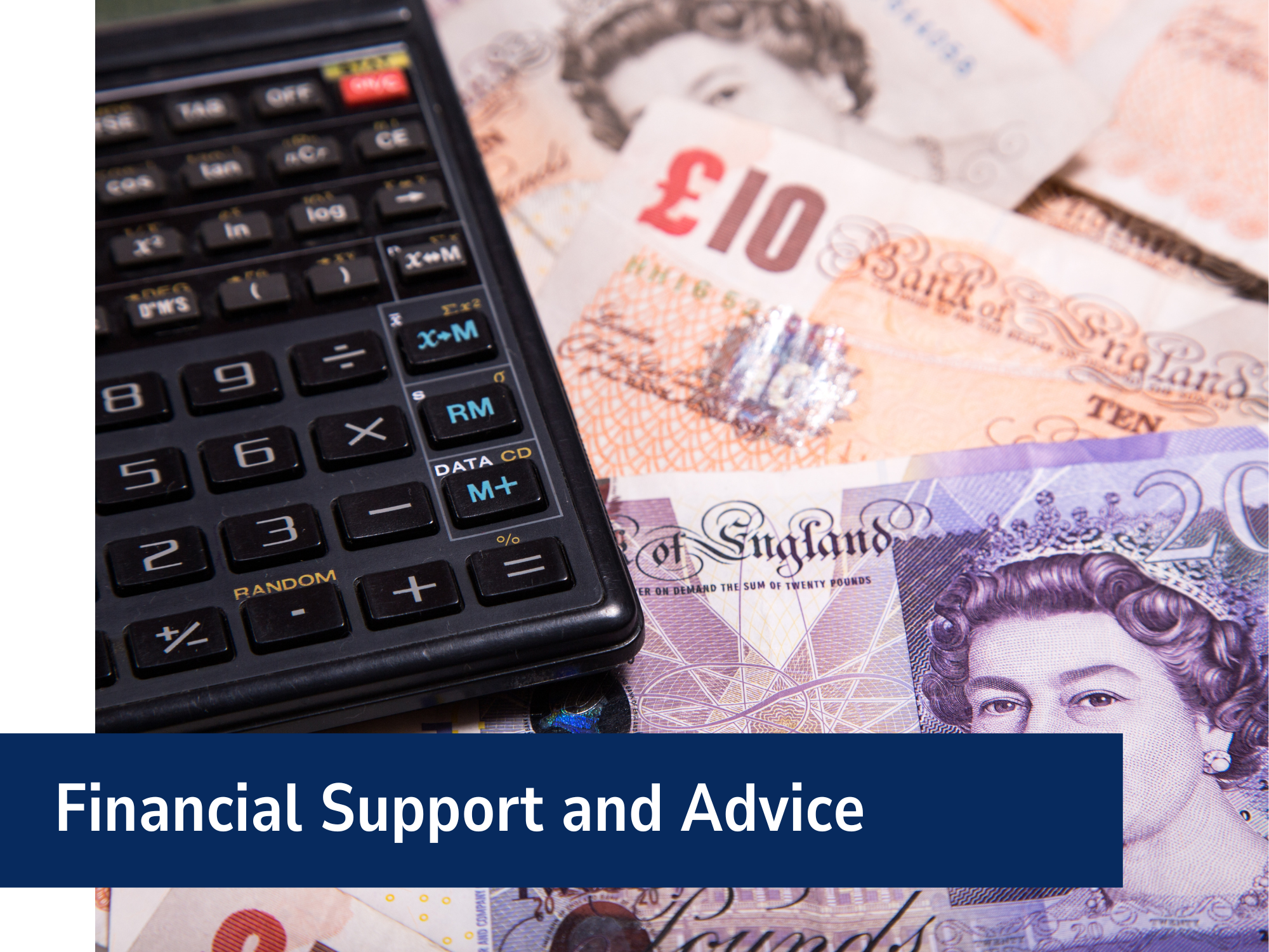 Financial Advice And Support Banner