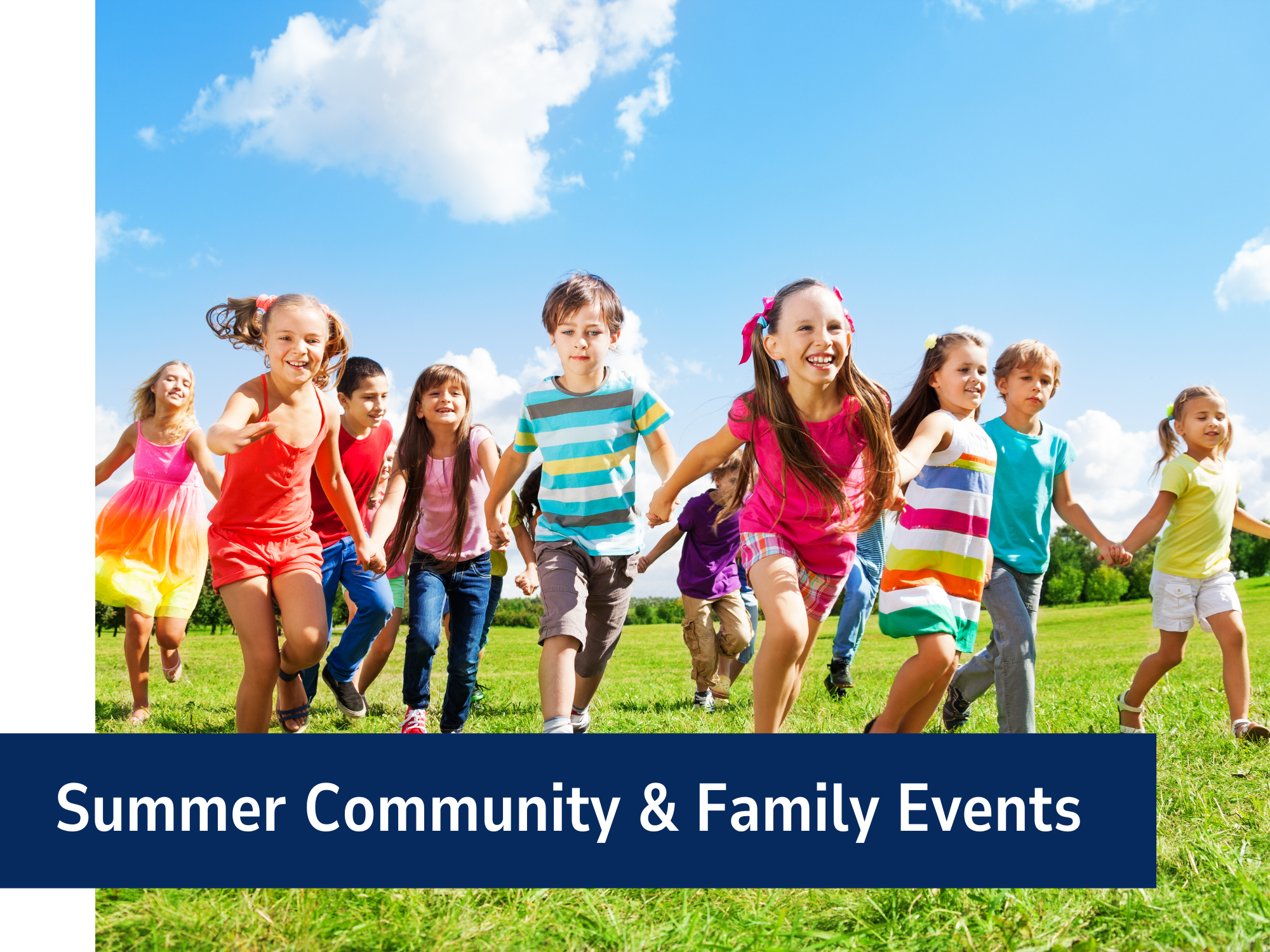 Summer Community And Family Events Website Banner