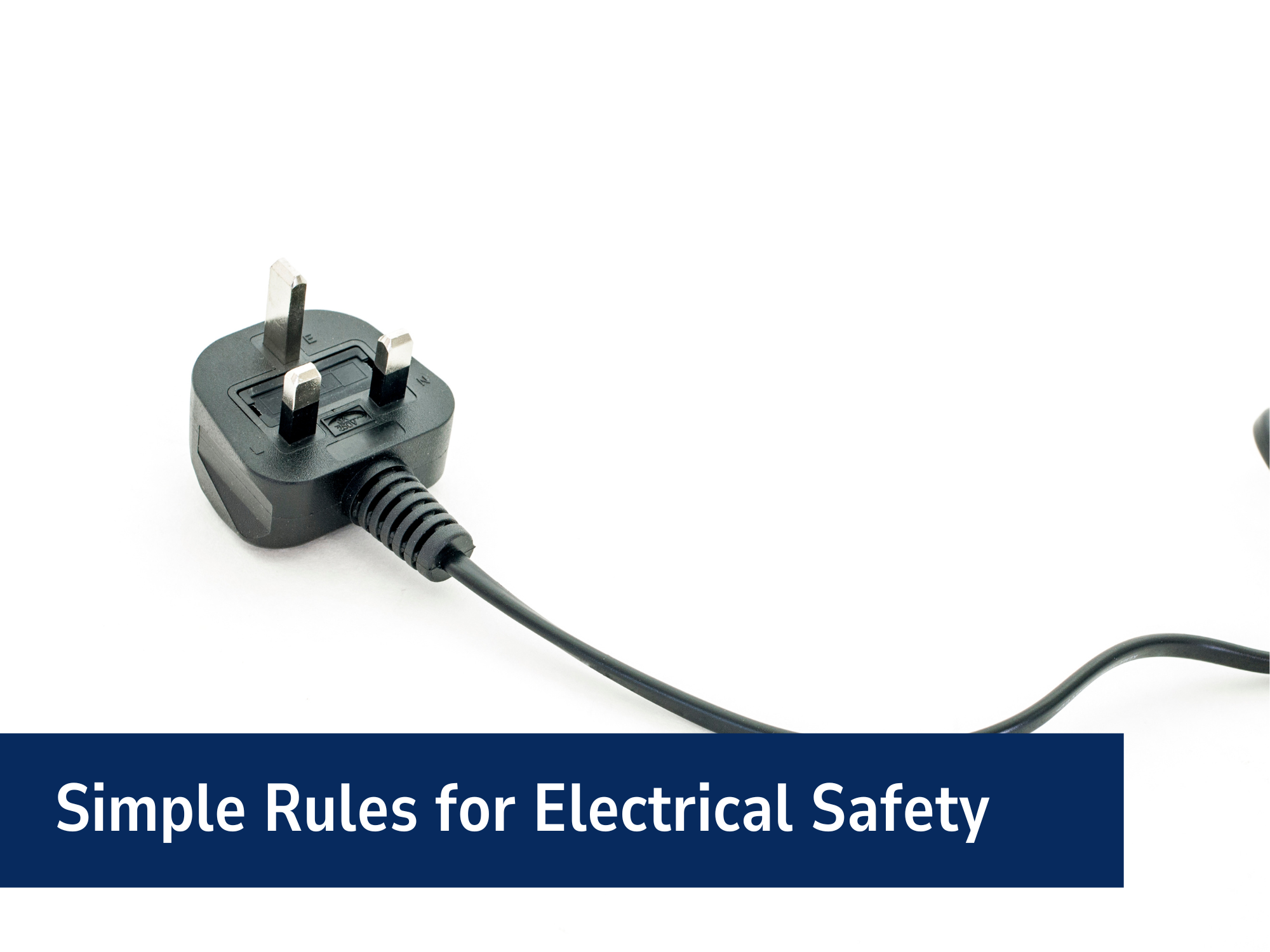 Simple Rules For Electrical Safety Banner