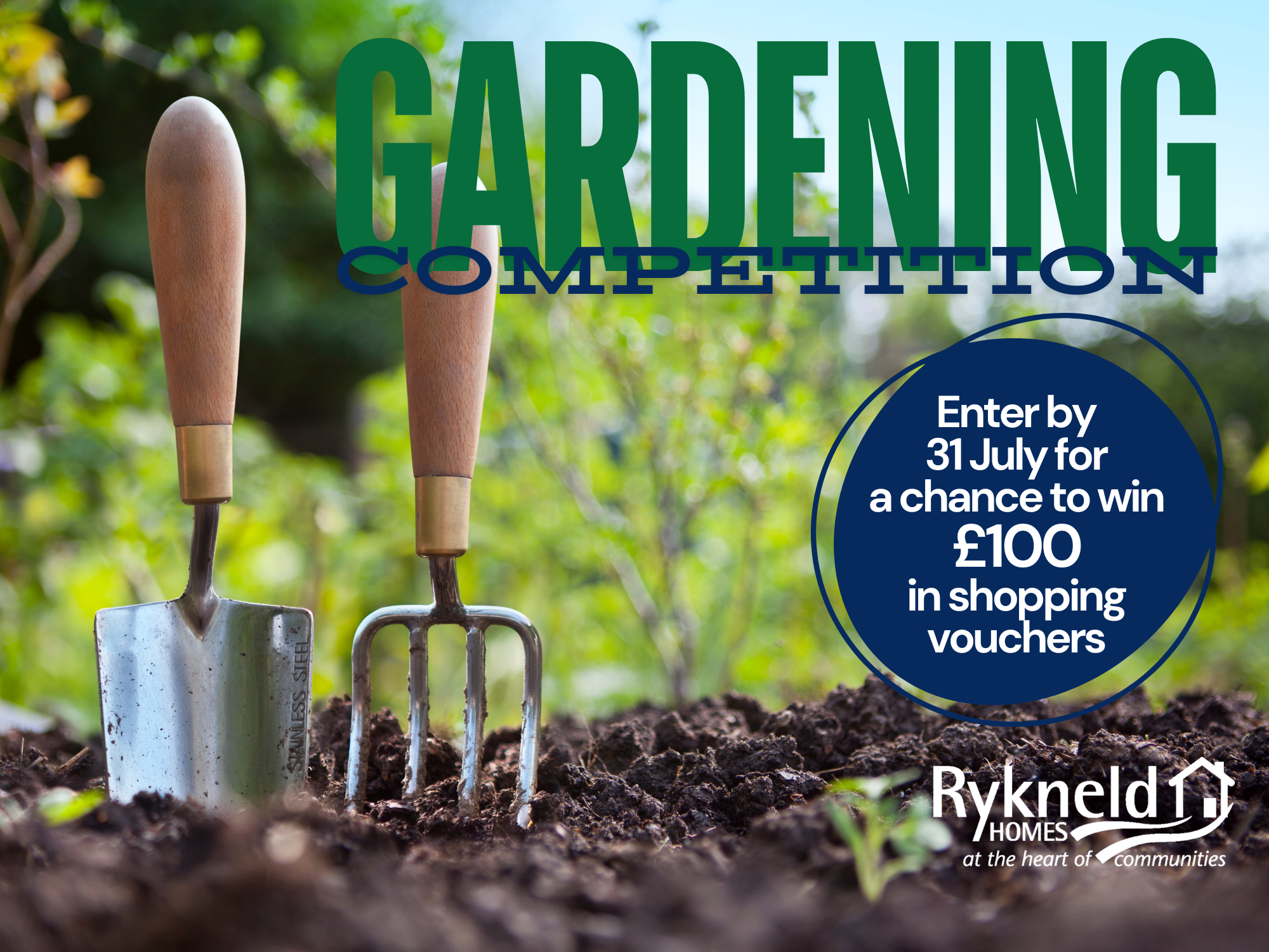 Gardening Competition Website Homepage Banner