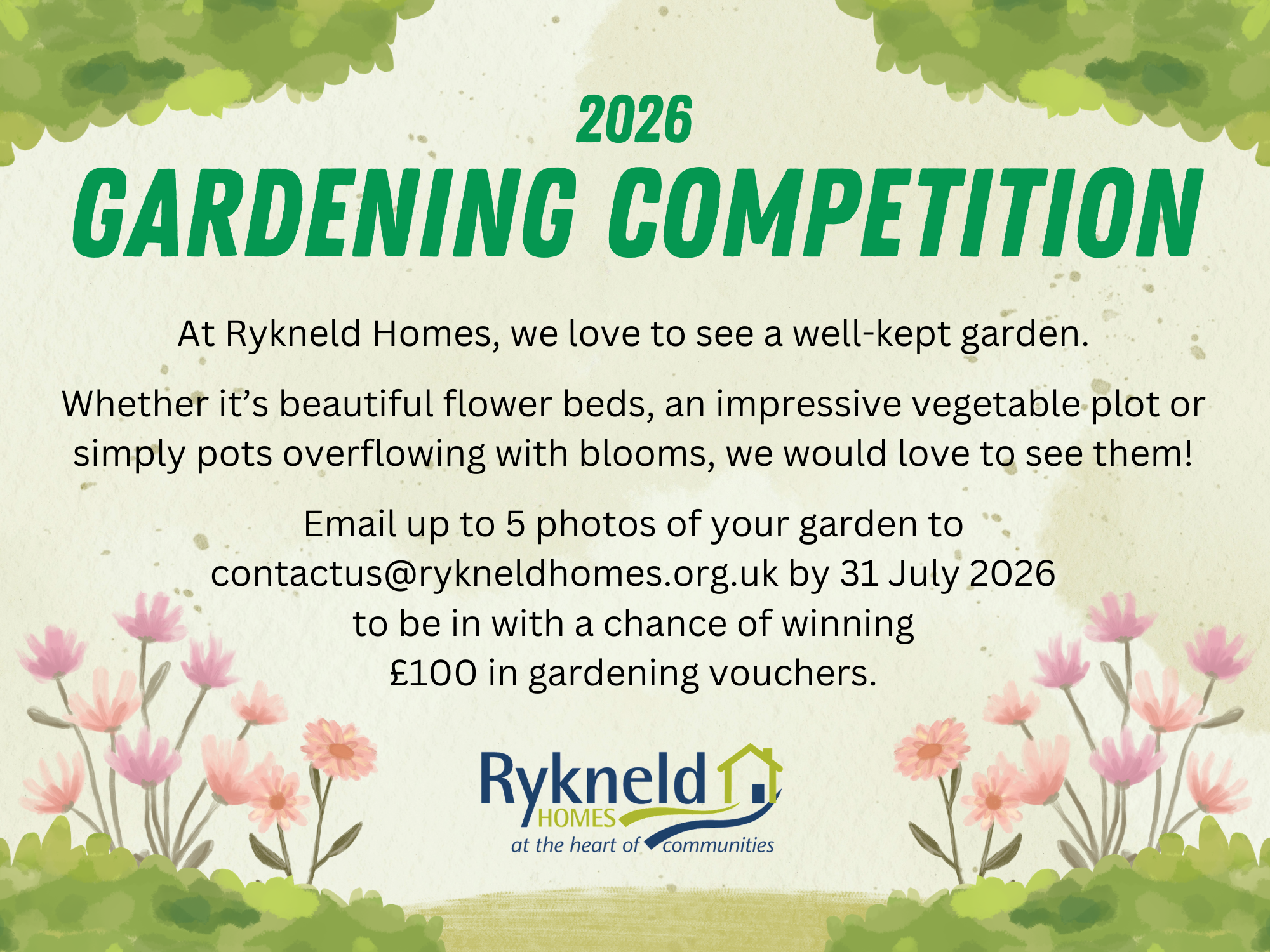 Gardening Competition Website SM Banner