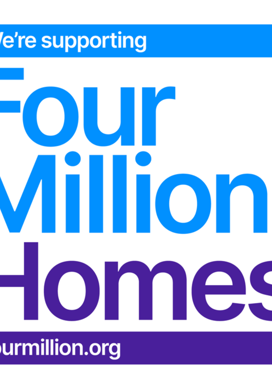 Four Million Homes Website Homepage Banner
