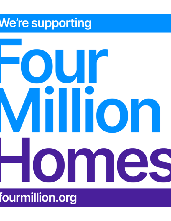 Four Million Homes Website Homepage Banner