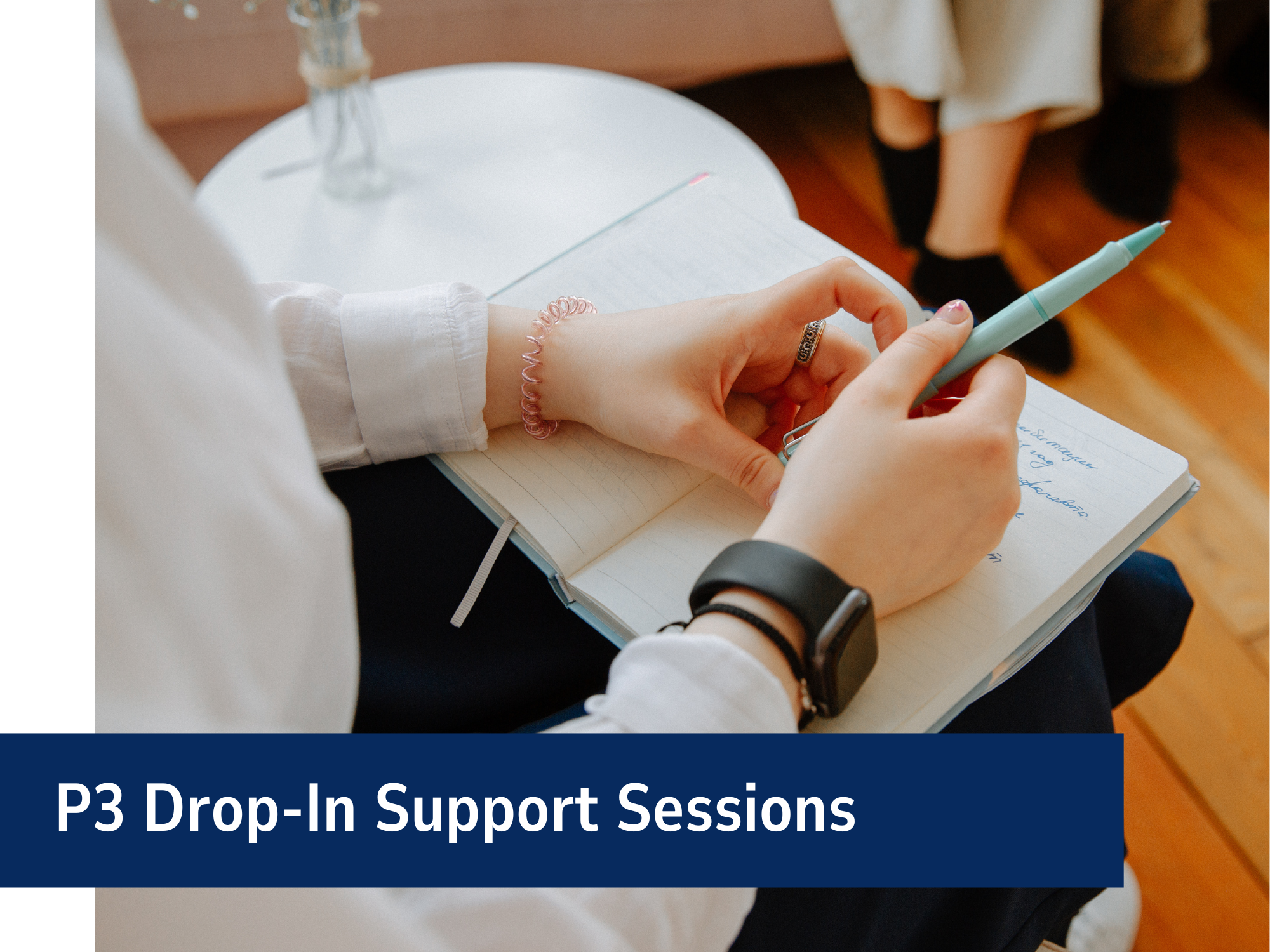 P3 Drop In Support Sessions Banner