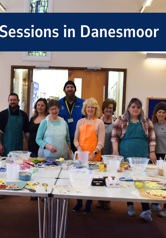 Cookery Sessions In Danesmoor Website Banner